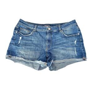 DL1961 Karlie Denim Boyfriend 3.5" Shorts Sz 32